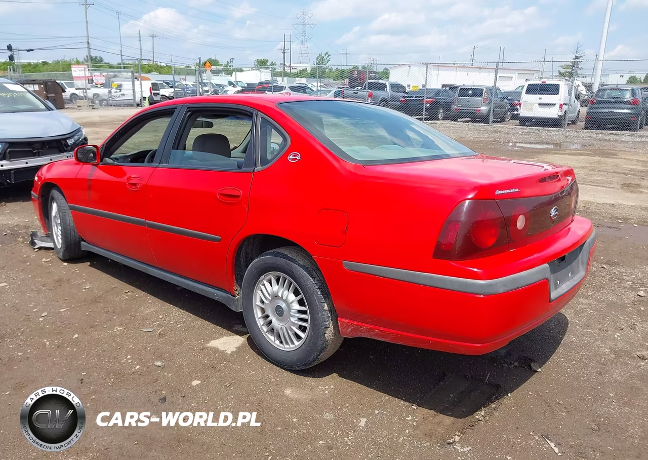 2001 Chevrolet Impala VIN:2G1WF55E519367910 - 3