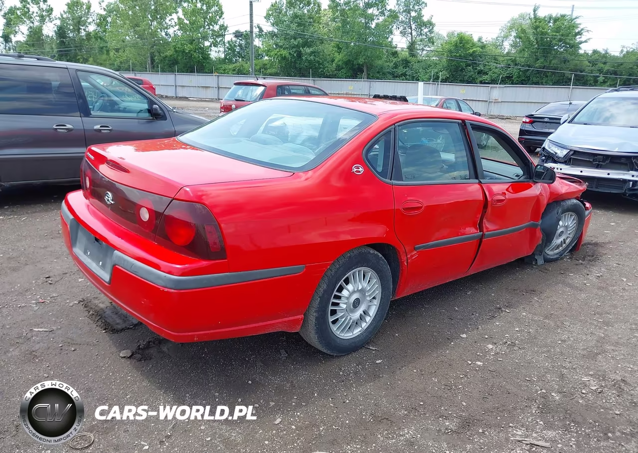 2001 Chevrolet Impala VIN:2G1WF55E519367910 - 4