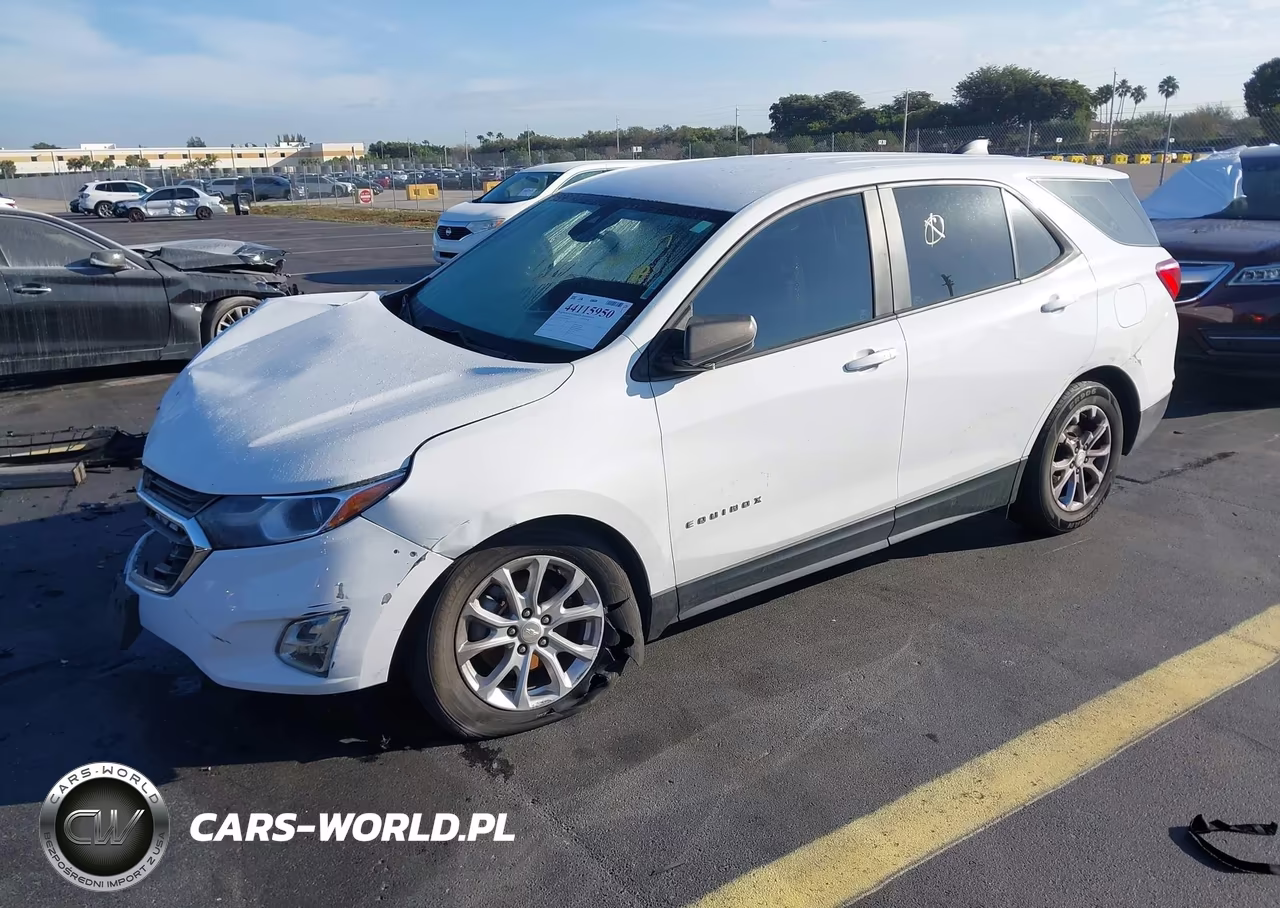 2020 Chevrolet Equinox Fwd Ls VIN:3GNAXHEV6LS693907 - 2