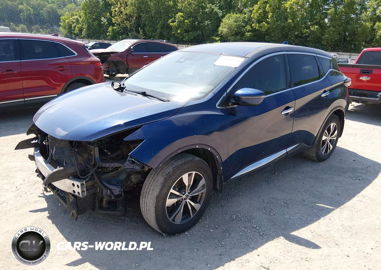 2020 Nissan Murano S Fwd VIN:5N1AZ2AJ1LN170691 - 2