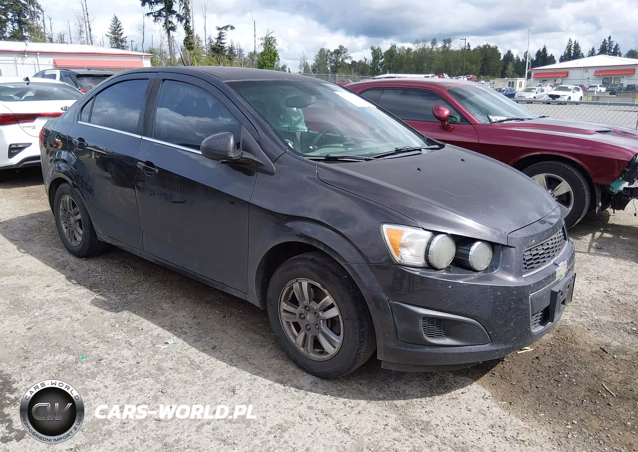2013 Chevrolet Sonic Lt Manual