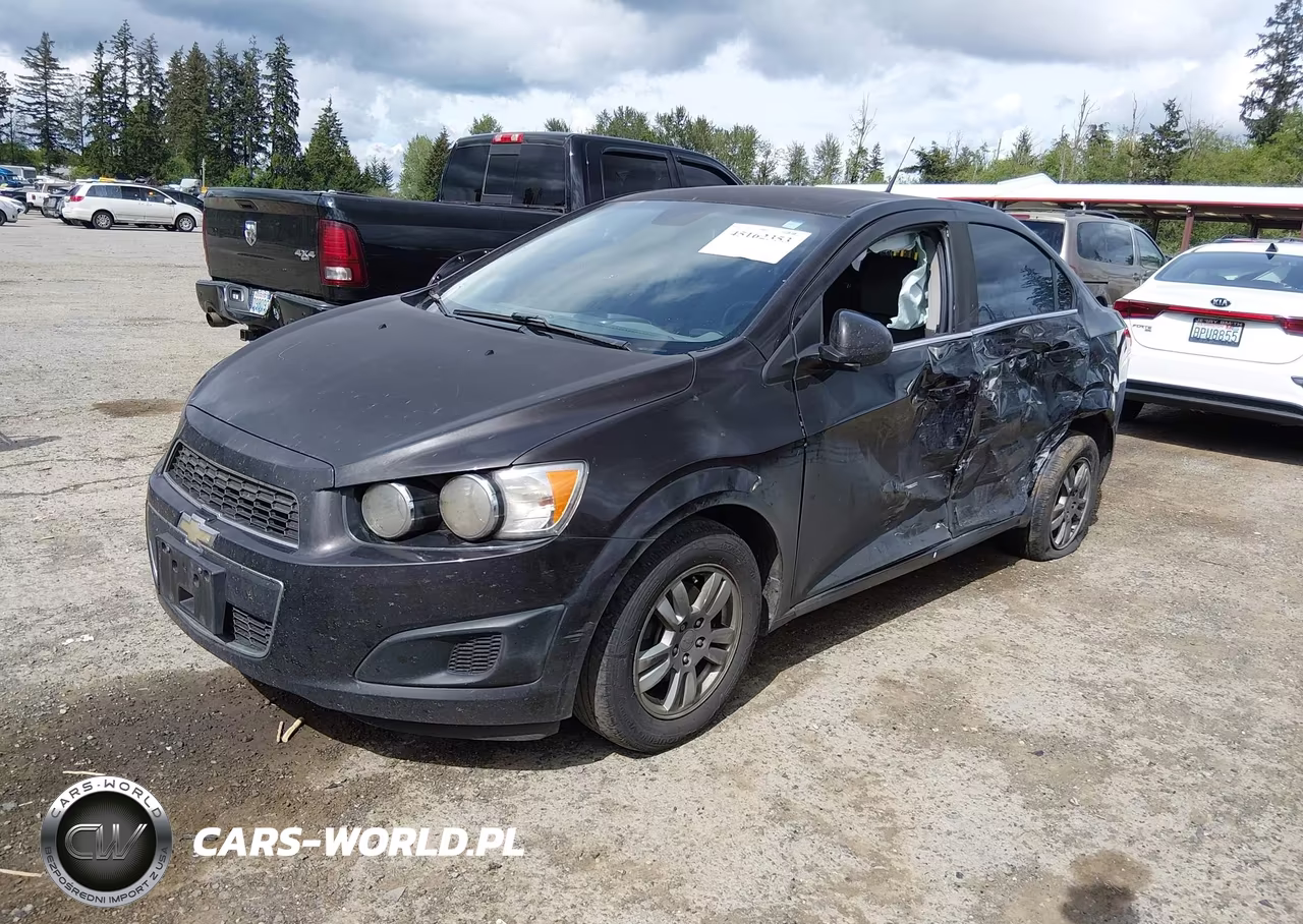 2013 Chevrolet Sonic Lt Manual VIN:1G1JD5SB3D4208062 - 2