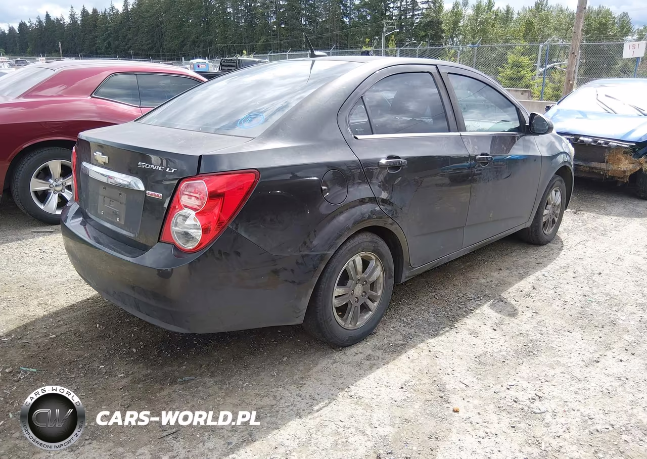 2013 Chevrolet Sonic Lt Manual VIN:1G1JD5SB3D4208062 - 4