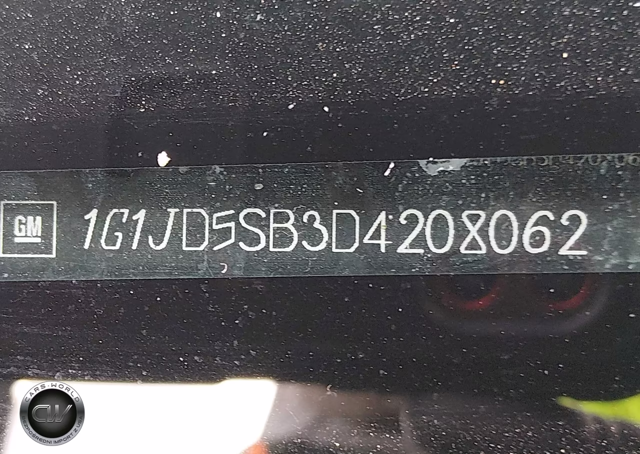 2013 Chevrolet Sonic Lt Manual VIN:1G1JD5SB3D4208062 - 9