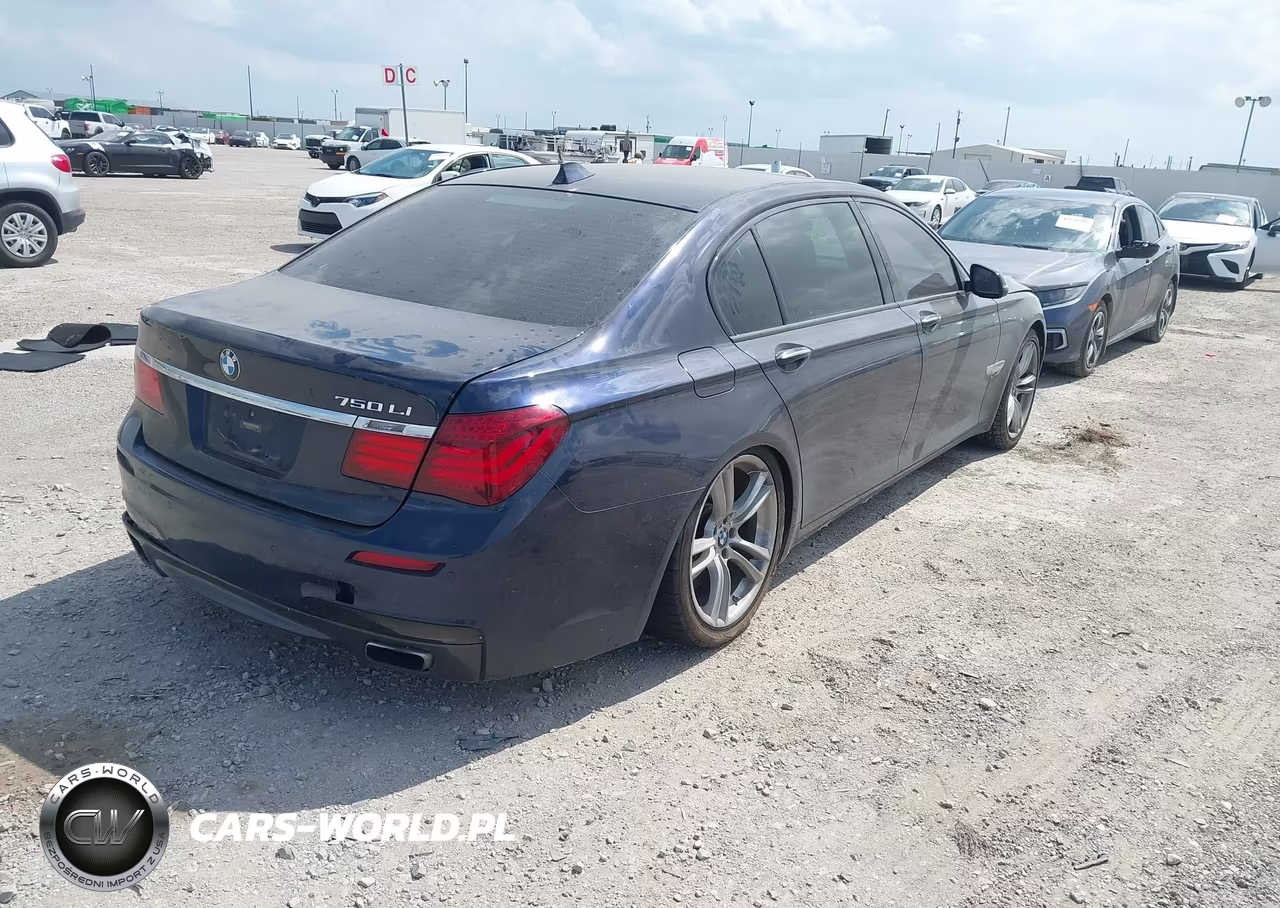 2013 BMW 750Li VIN:WBAYE8C51DD132254 - 4