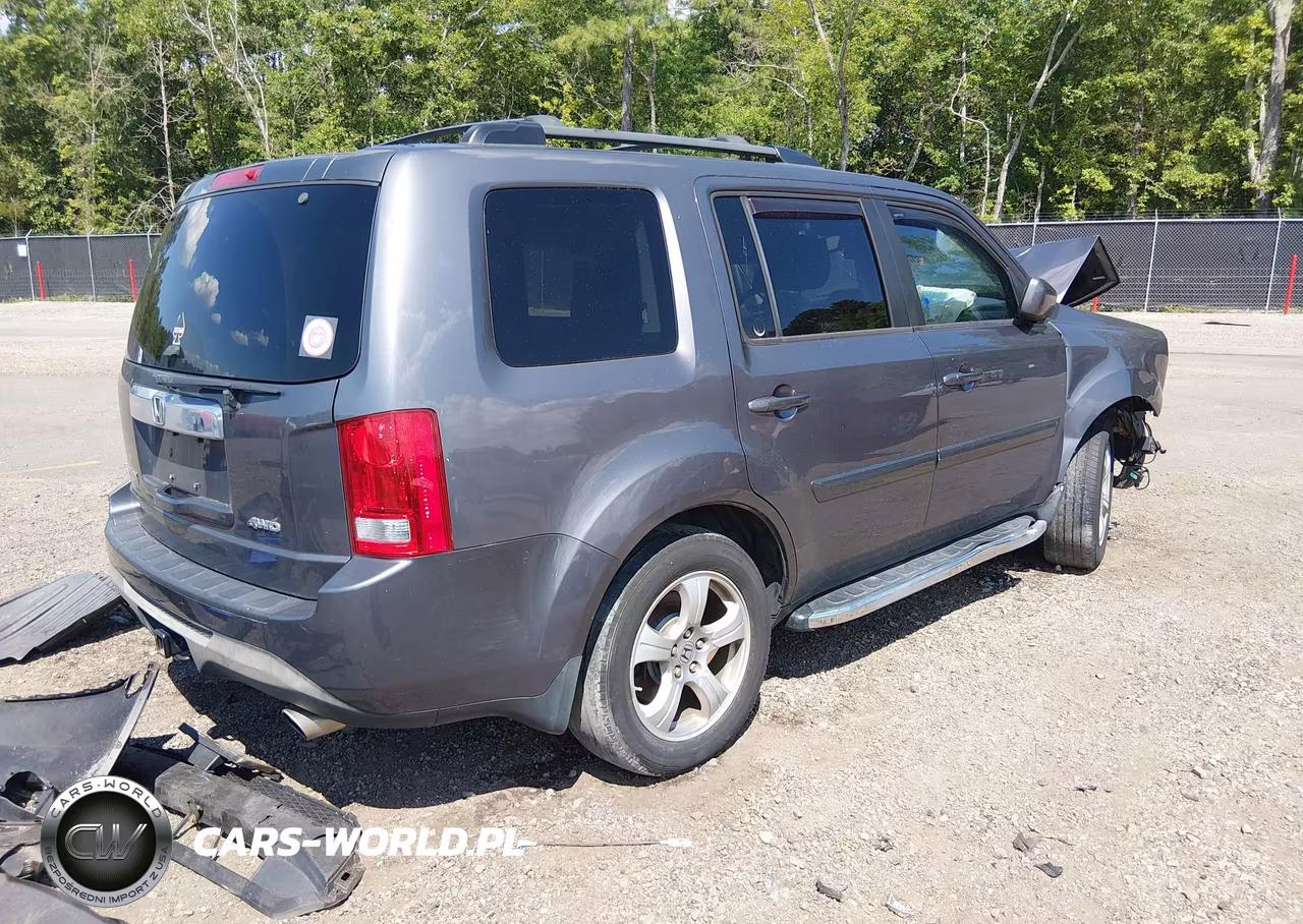 2015 Honda Pilot Ex-L VIN:5FNYF4H52FB028210 - 4