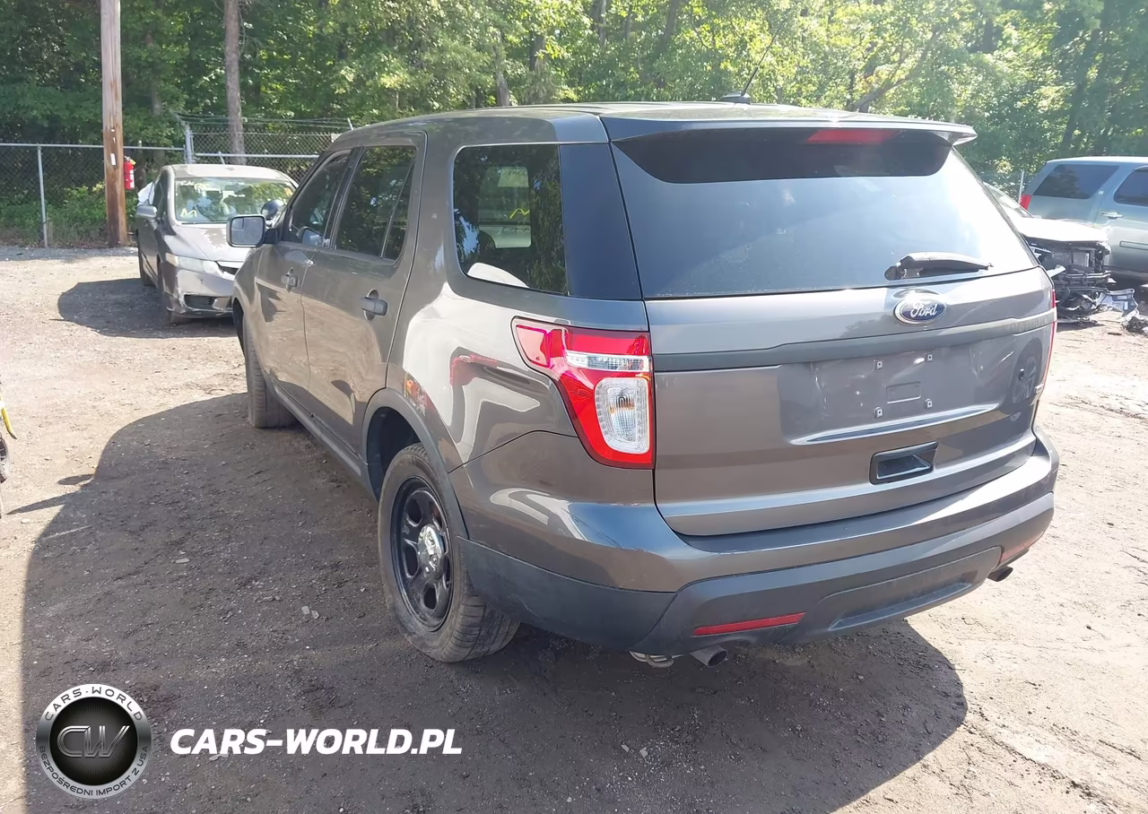 2013 Ford Utility Police Interceptor VIN:1FM5K8AR6DGC41078 - 3