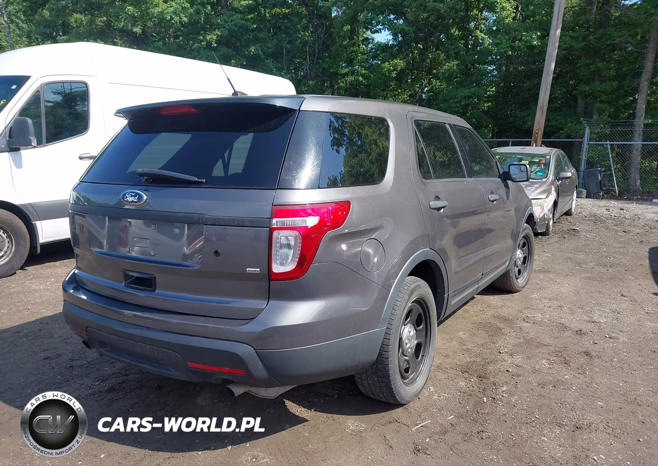 2013 Ford Utility Police Interceptor VIN:1FM5K8AR6DGC41078 - 4