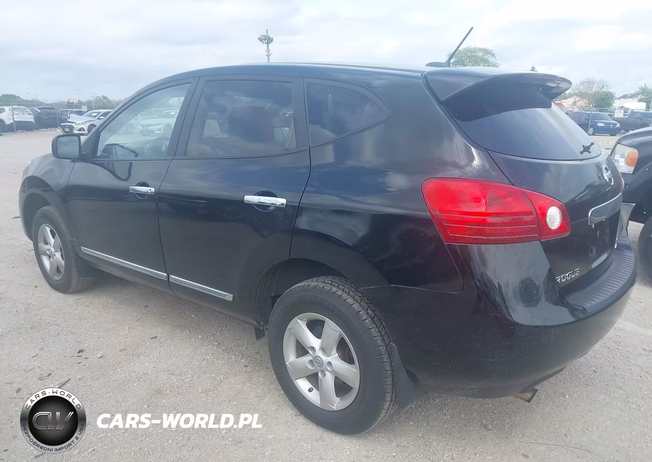 2013 Nissan Rogue S VIN:JN8AS5MVXDW629516 - 3