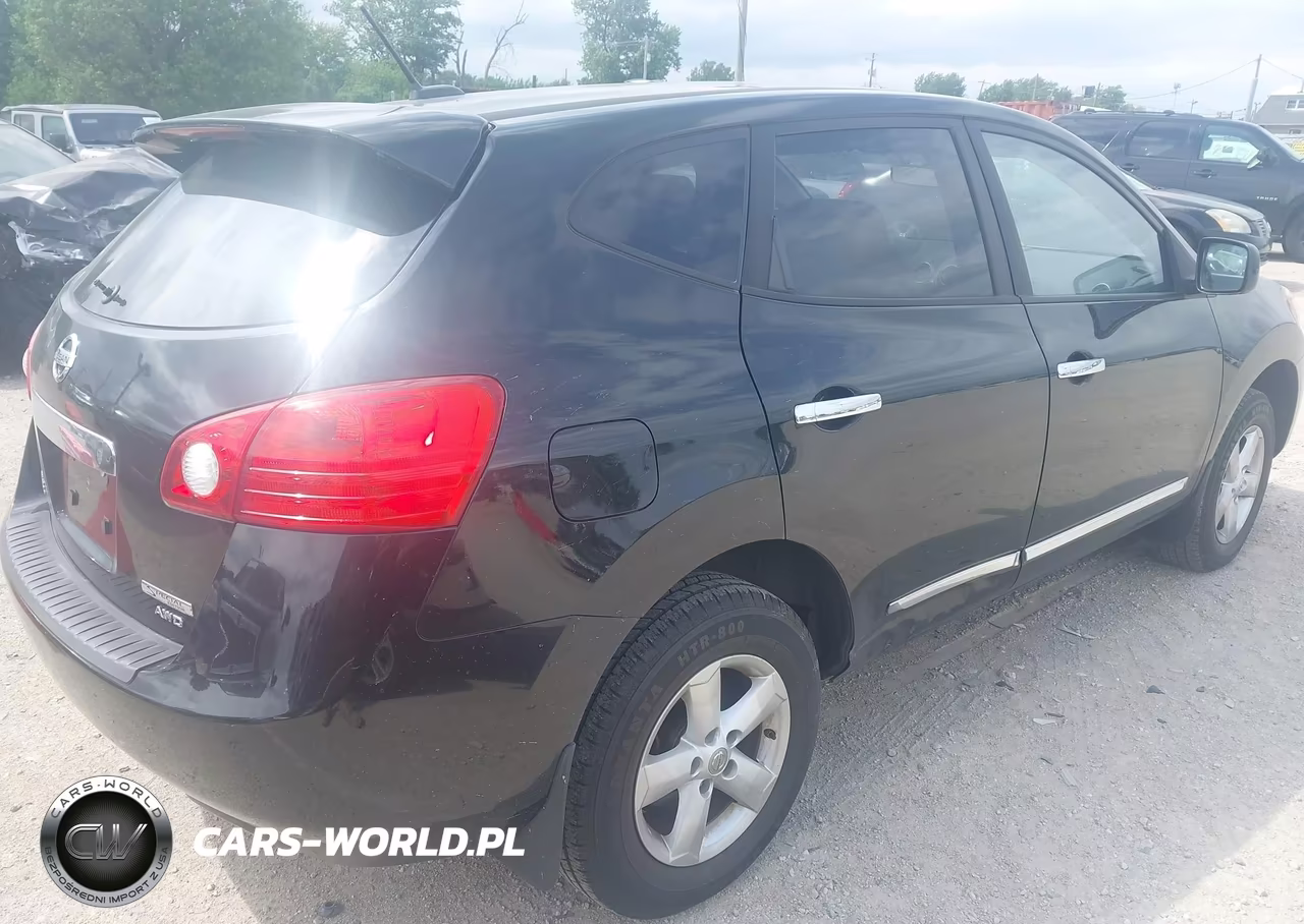 2013 Nissan Rogue S VIN:JN8AS5MVXDW629516 - 4