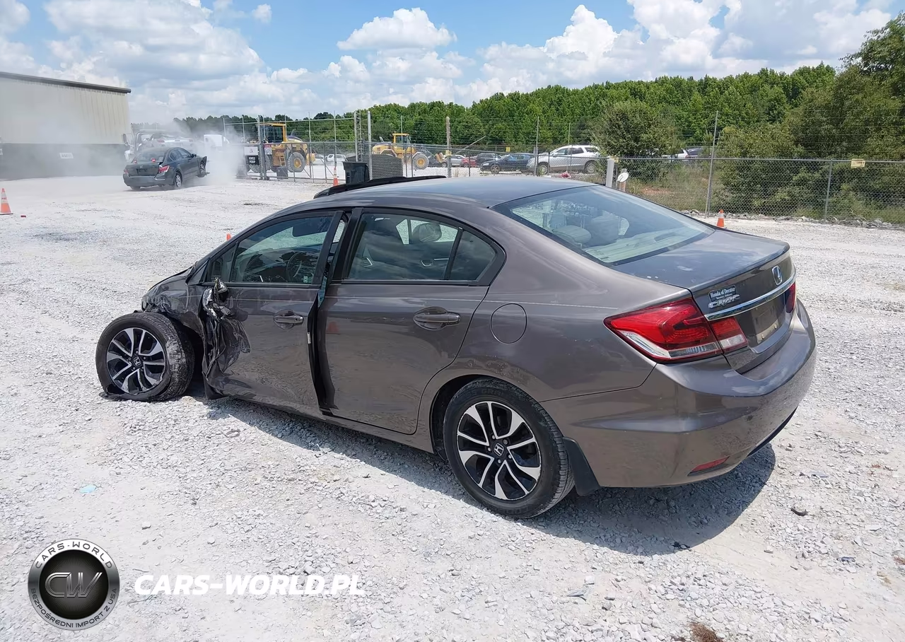 2013 Honda Civic Ex-L VIN:19XFB2F9XDE003541 - 3