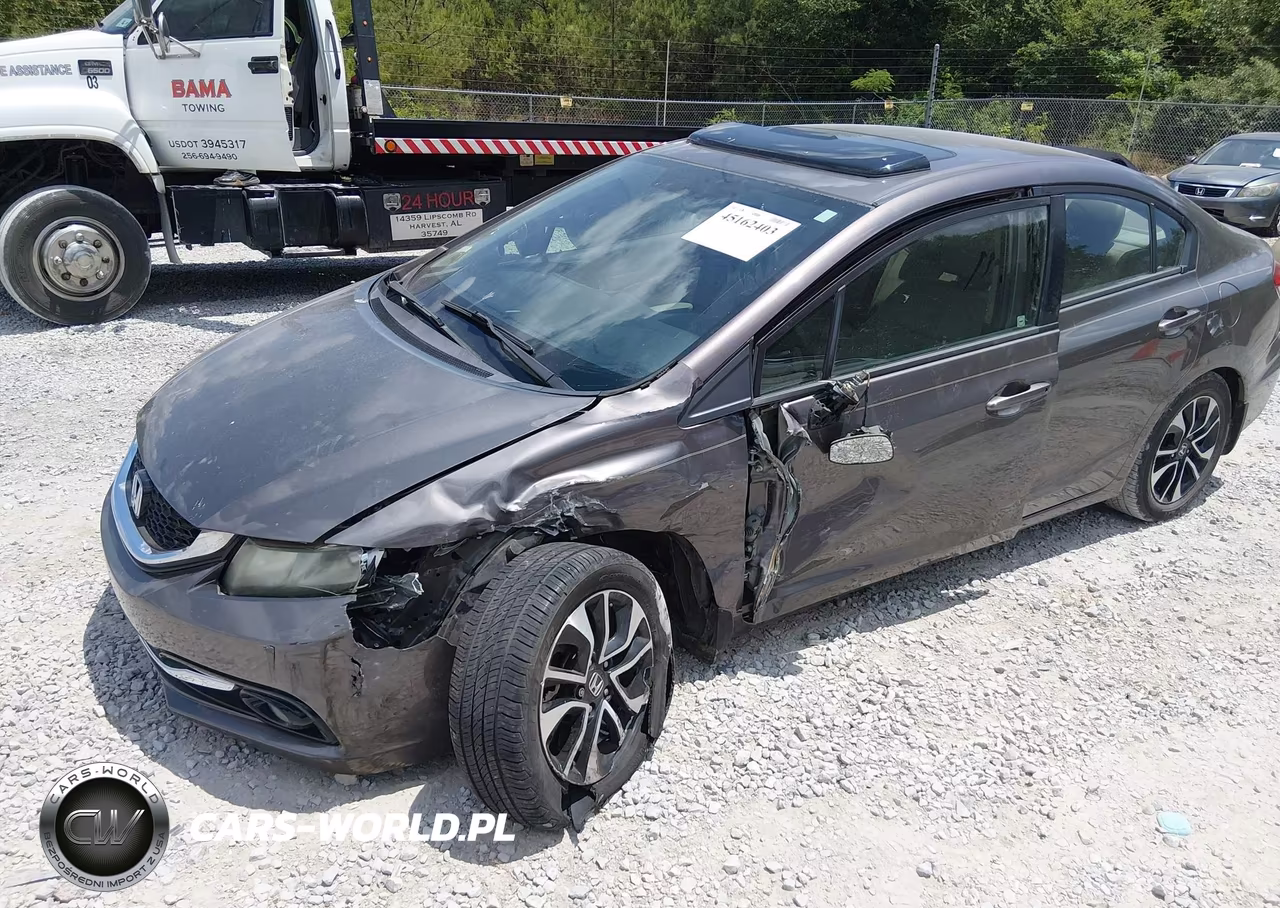 2013 Honda Civic Ex-L VIN:19XFB2F9XDE003541 - 6