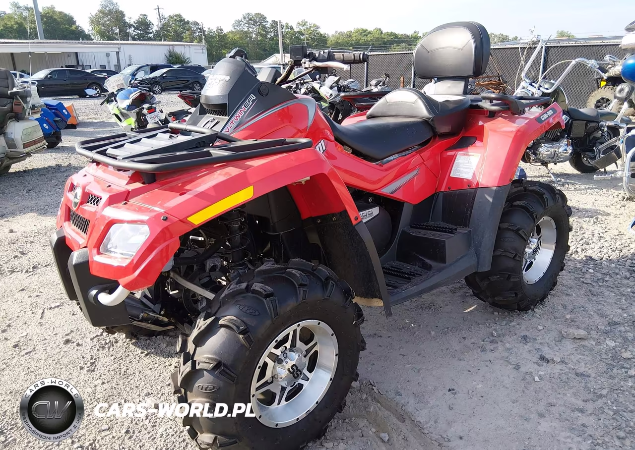 2008 Can-Am Outlander Max VIN:3JBEMHH138J000352 - 2
