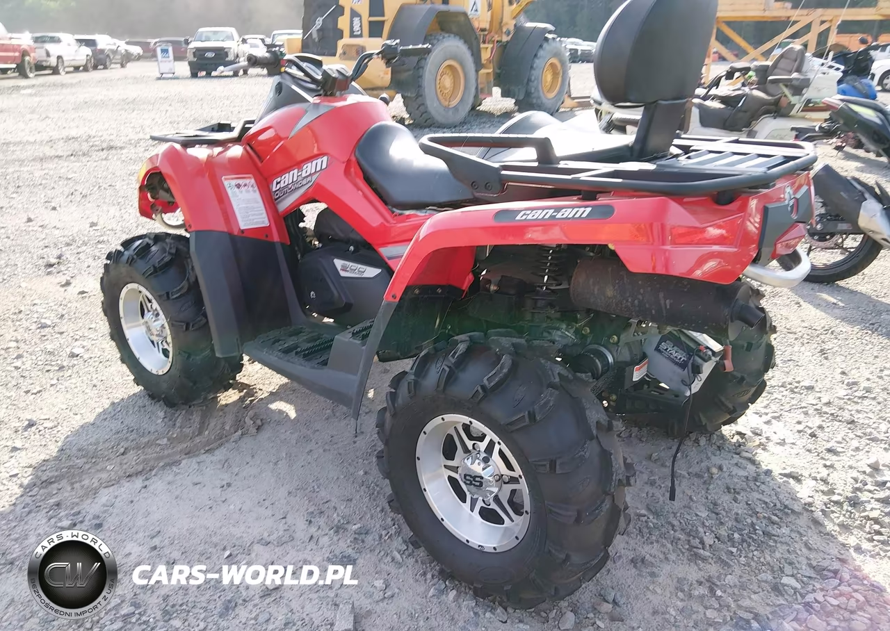 2008 Can-Am Outlander Max VIN:3JBEMHH138J000352 - 3