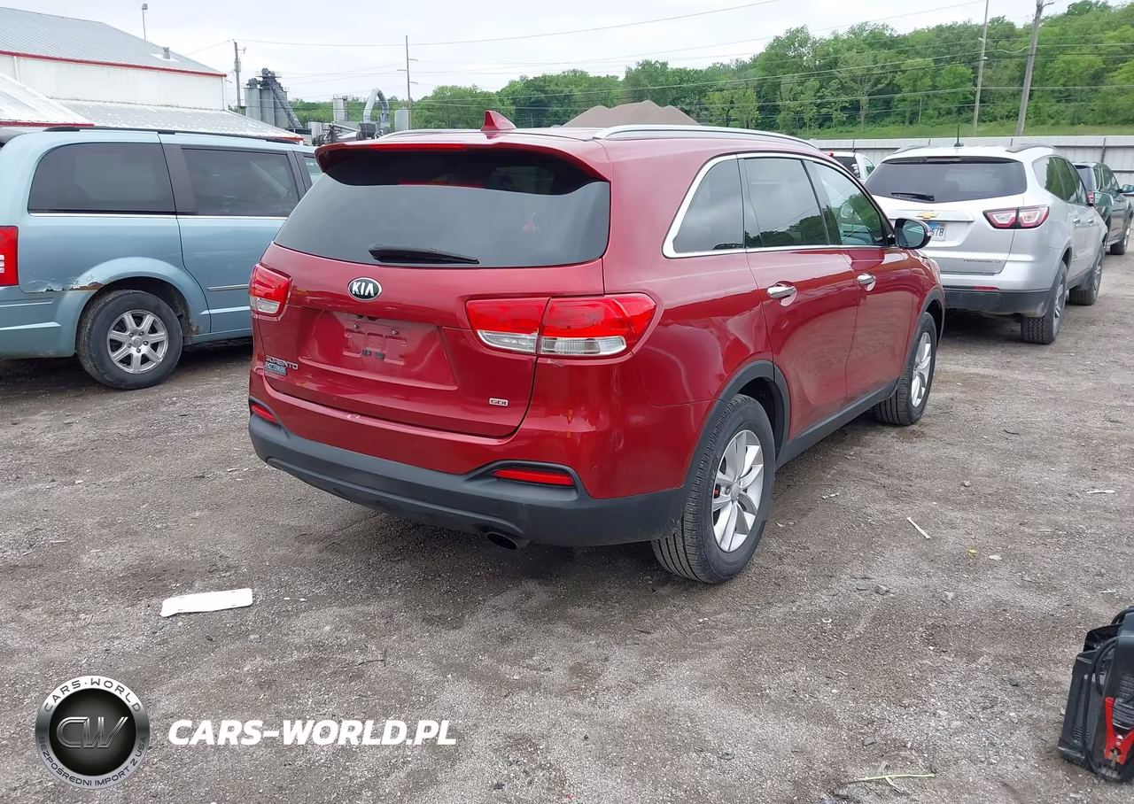 2016 Kia Sorento 2.4L Lx VIN:5XYPG4A31GG034169 - 4