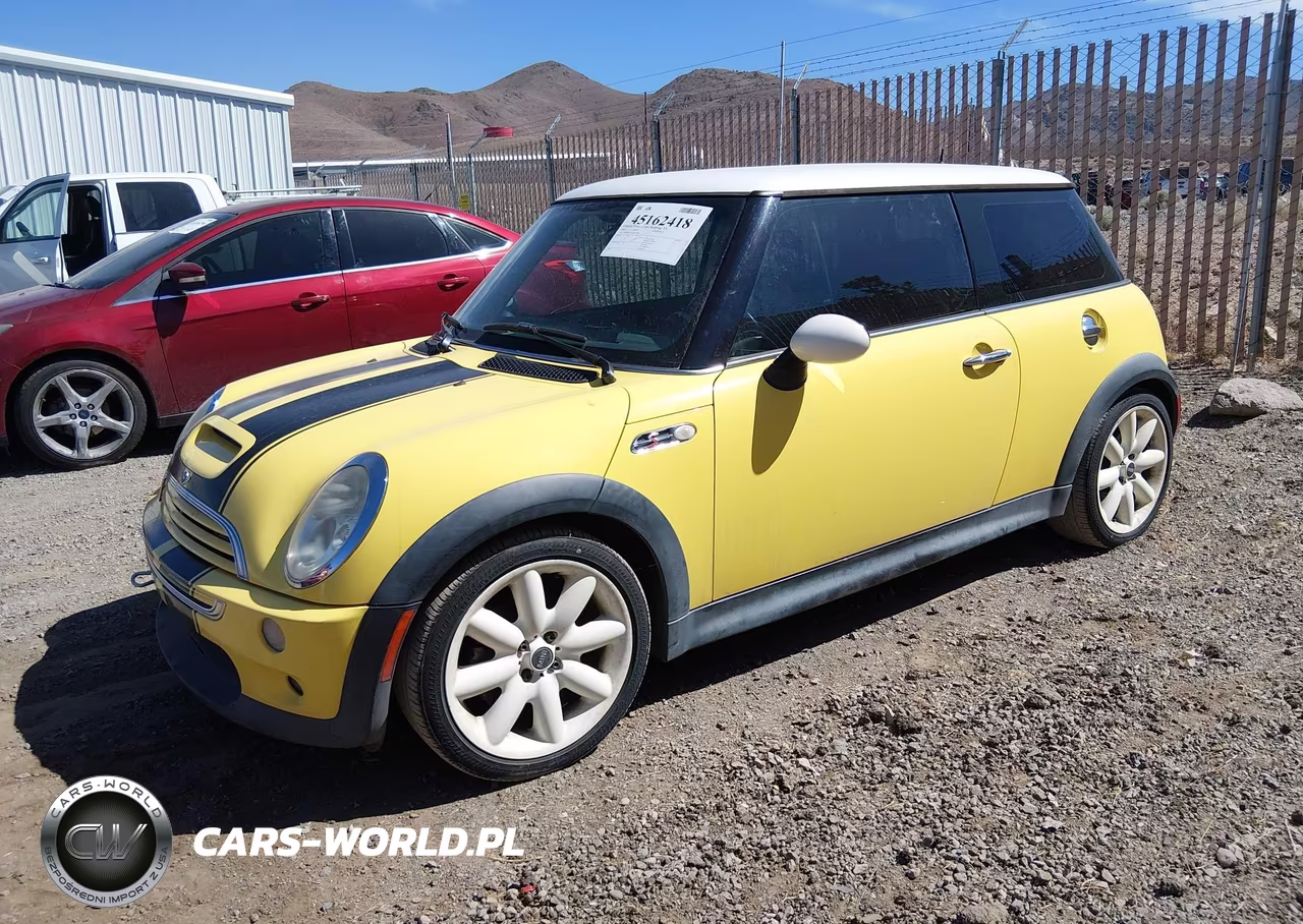 2003 Mini Cooper S VIN:WMWRE33443TD72808 - 2