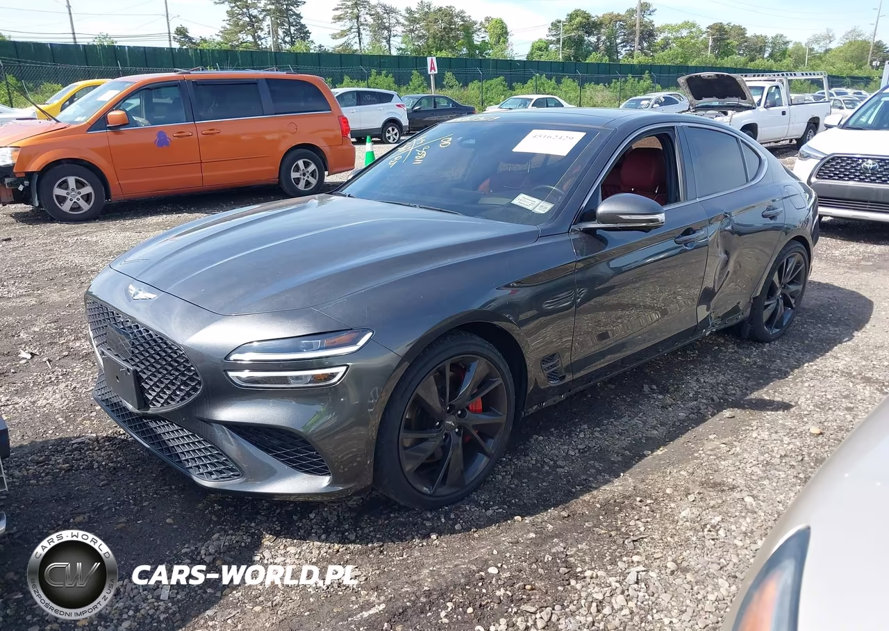2023 Genesis G70 3.3T Awd VIN:KMTG54TE6PU109114 - 2