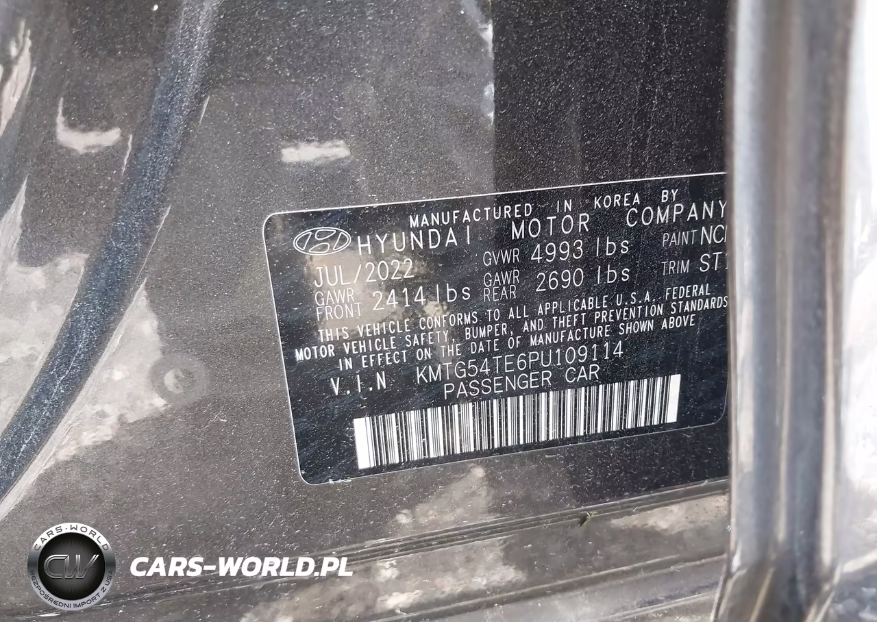 2023 Genesis G70 3.3T Awd VIN:KMTG54TE6PU109114 - 9