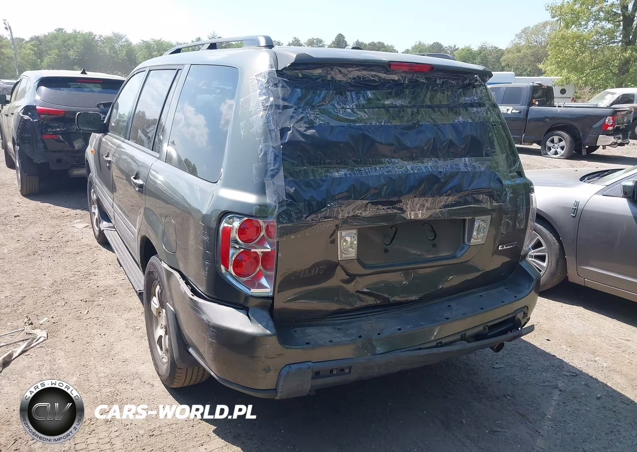 2006 Honda Pilot Ex-L VIN:5FNYF185X6B017048 - 6