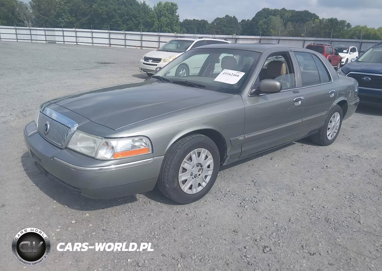 2004 Mercury Grand Marquis Gs VIN:2MEFM74W54X642466 - 2
