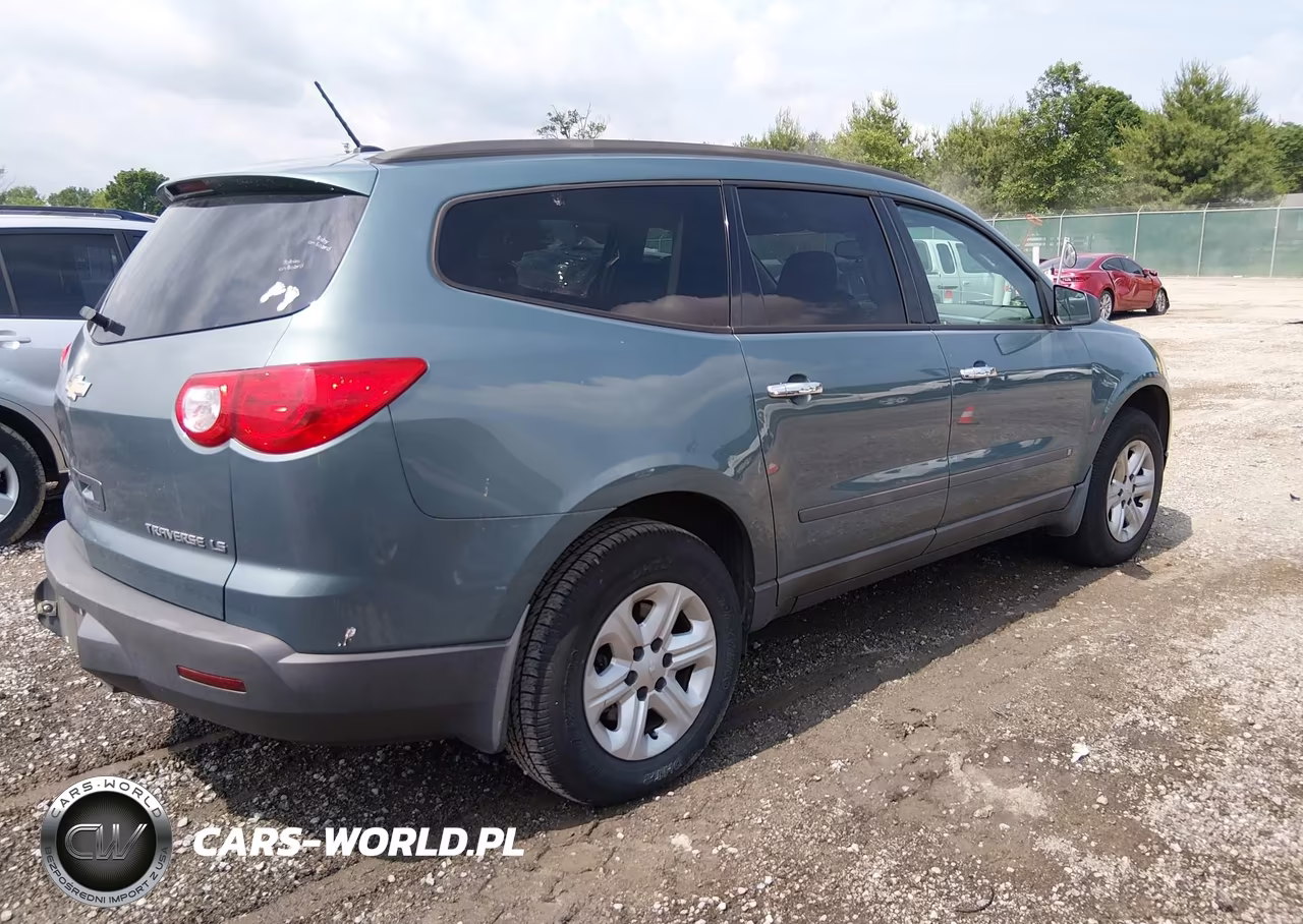 2009 Chevrolet Traverse Ls VIN:1GNER13D79S166511 - 4