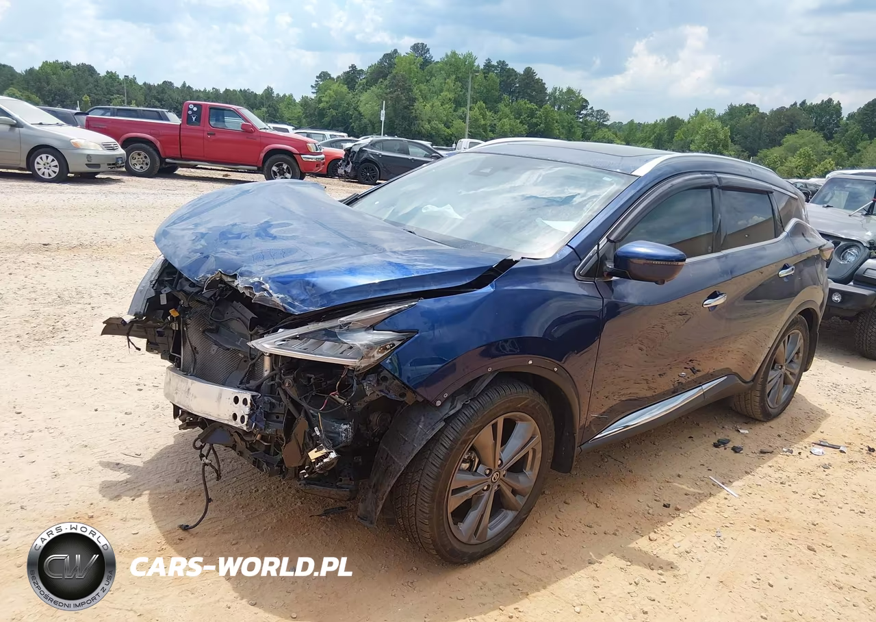 2021 Nissan Murano Platinum Intelligent Awd VIN:5N1AZ2DS1MC142780 - 2
