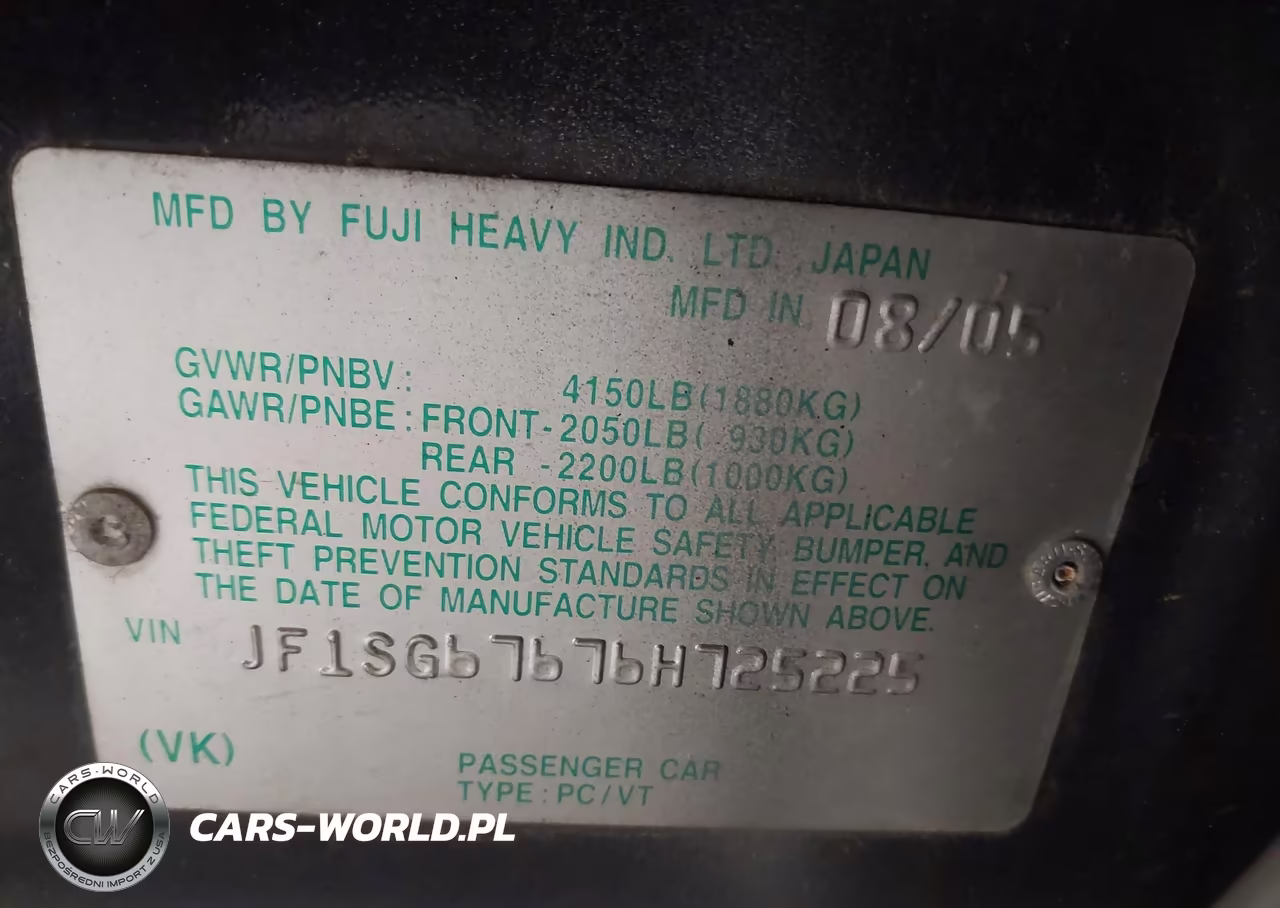 2006 Subaru Forester 2.5X L.l. Bean Edition VIN:JF1SG67676H725225 - 9