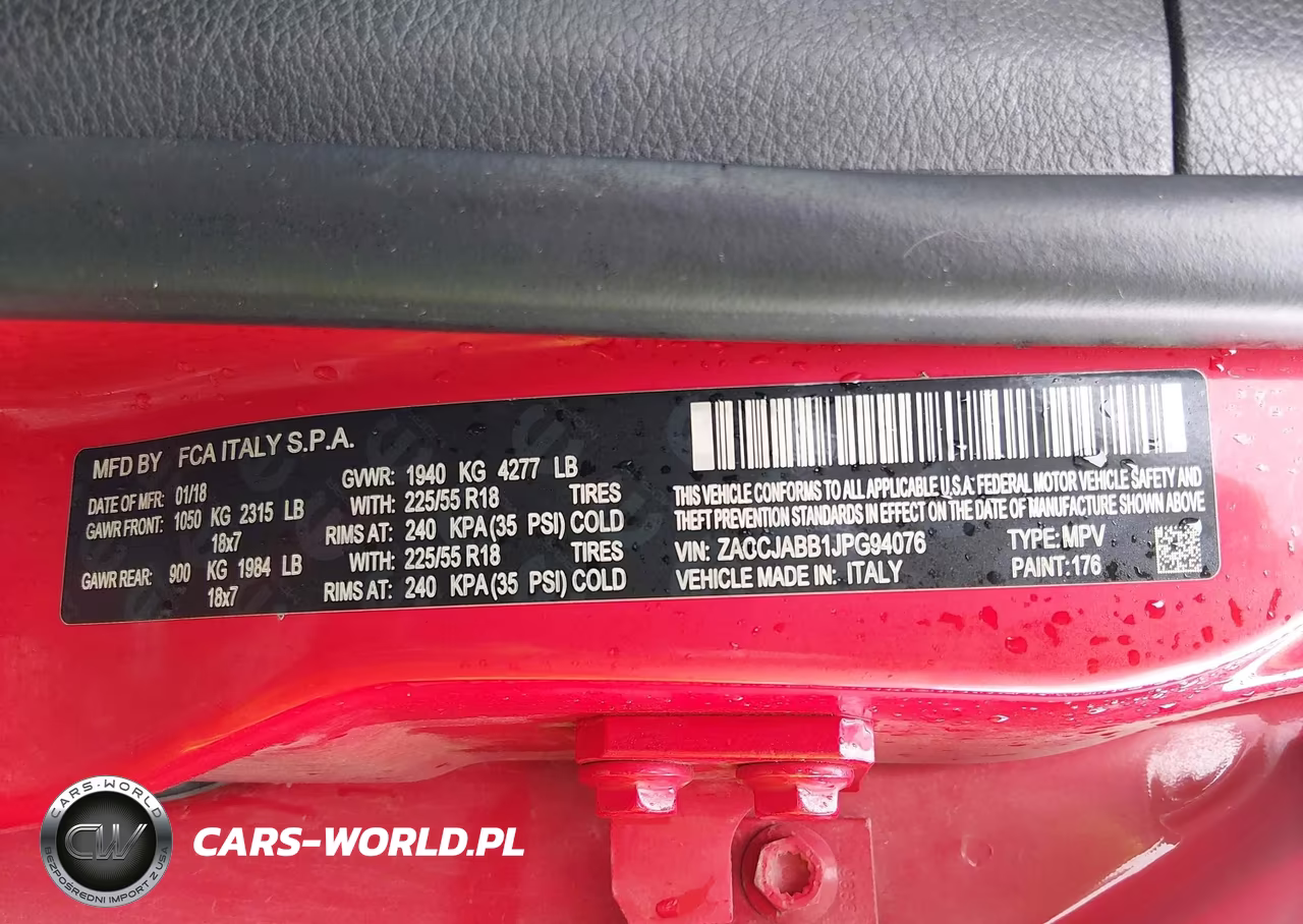 2018 Jeep Renegade Latitude Fwd VIN:ZACCJABB1JPG94076 - 9