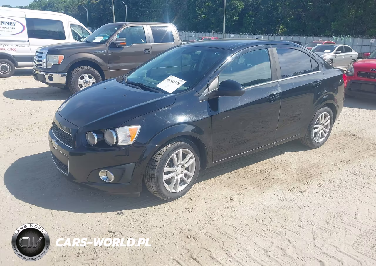 2012 Chevrolet Sonic 2Lt VIN:1G1JC5SH7C4122226 - 2