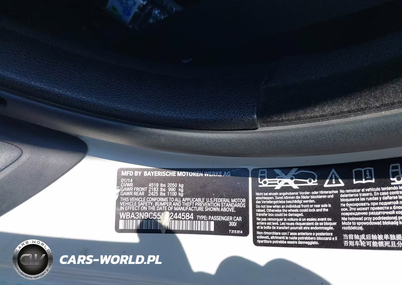 2014 BMW 428I xDrive VIN:WBA3N9C55EK244584 - 9