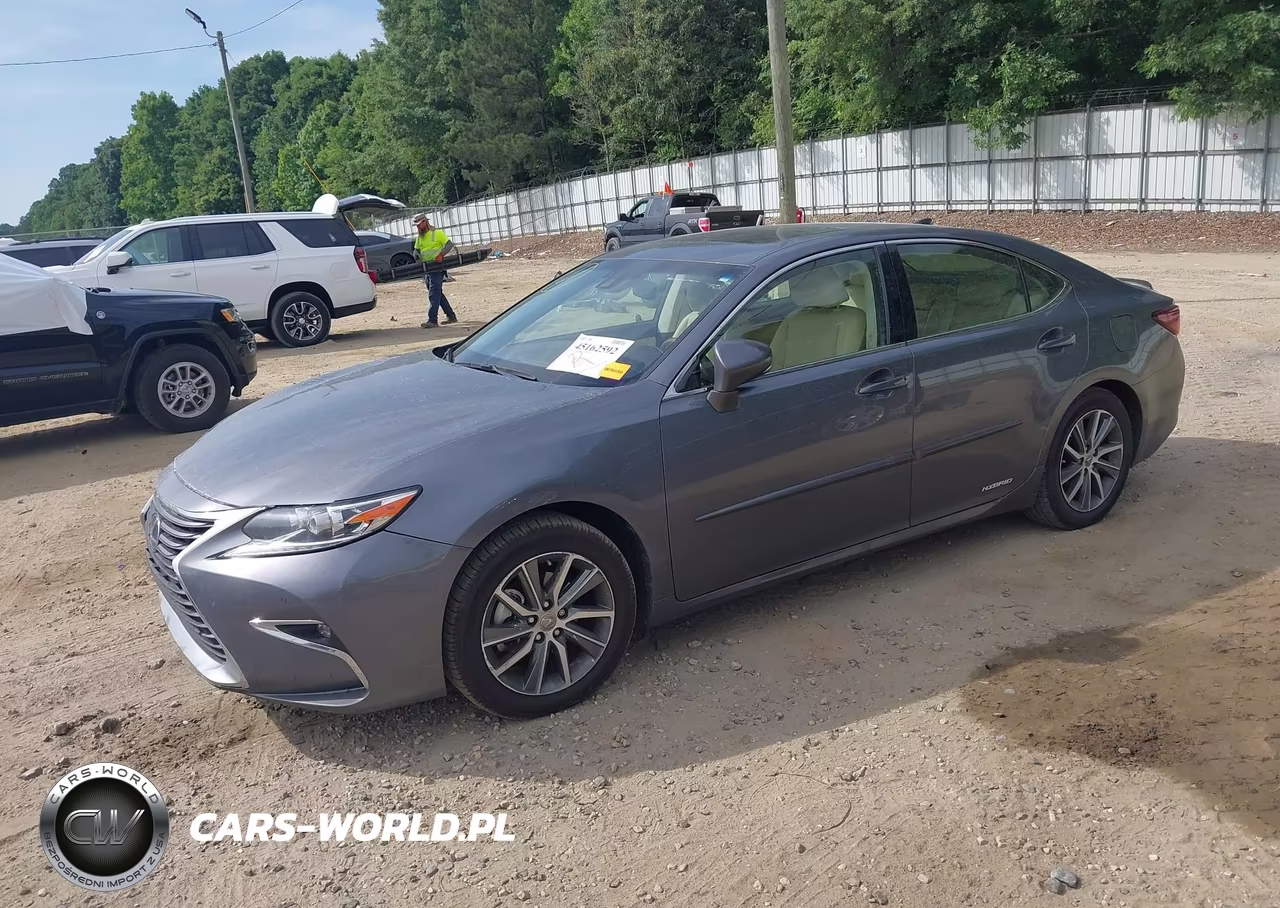 2017 Lexus Es 300H VIN:JTHBW1GGXH2151751 - 2