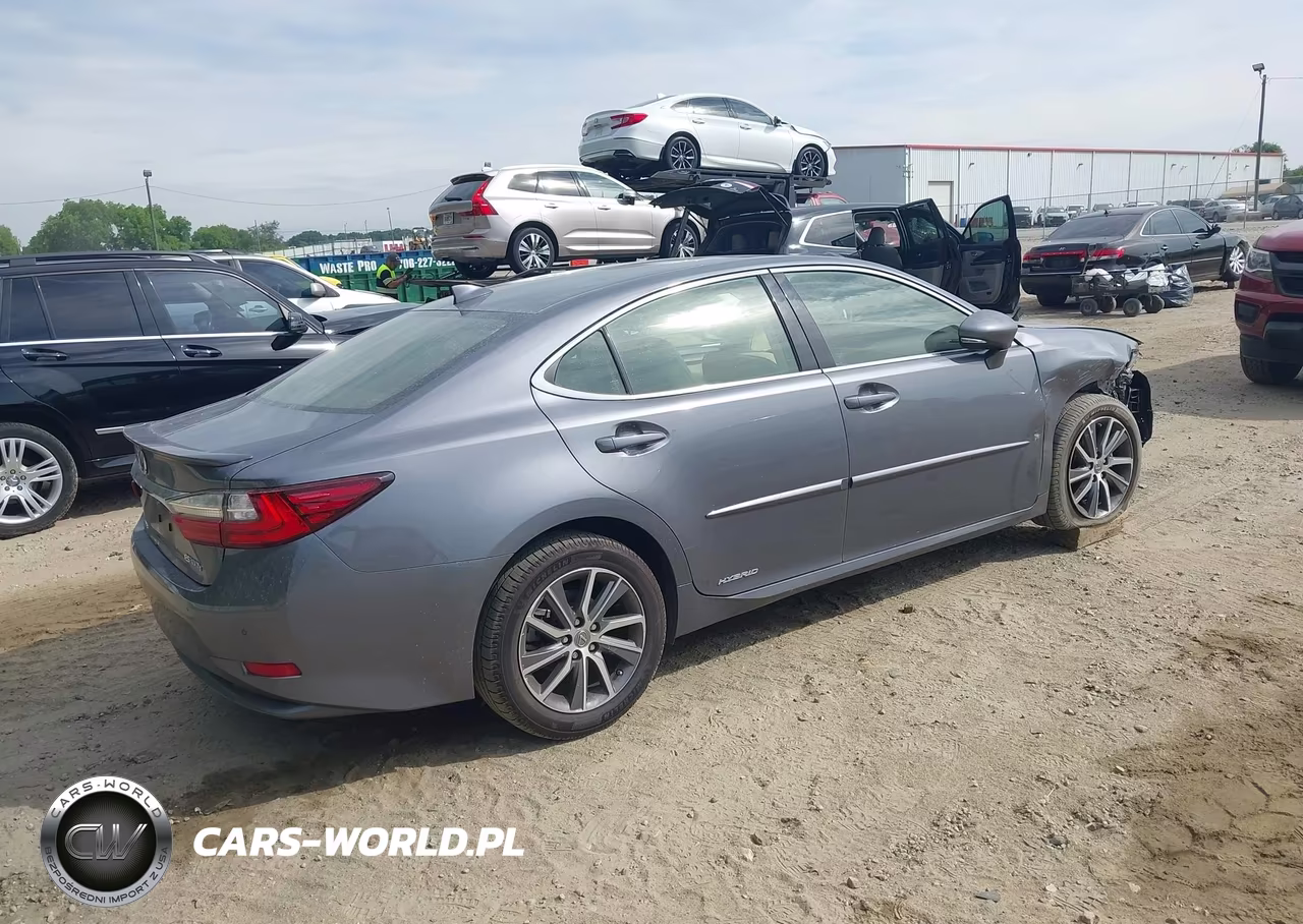 2017 Lexus Es 300H VIN:JTHBW1GGXH2151751 - 4