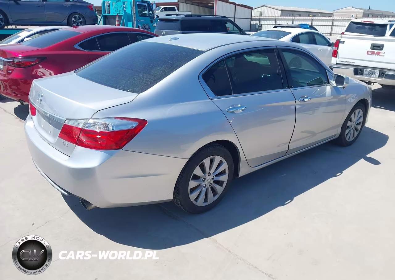 2015 Honda Accord Ex-L V-6 VIN:1HGCR3F83FA024816 - 4