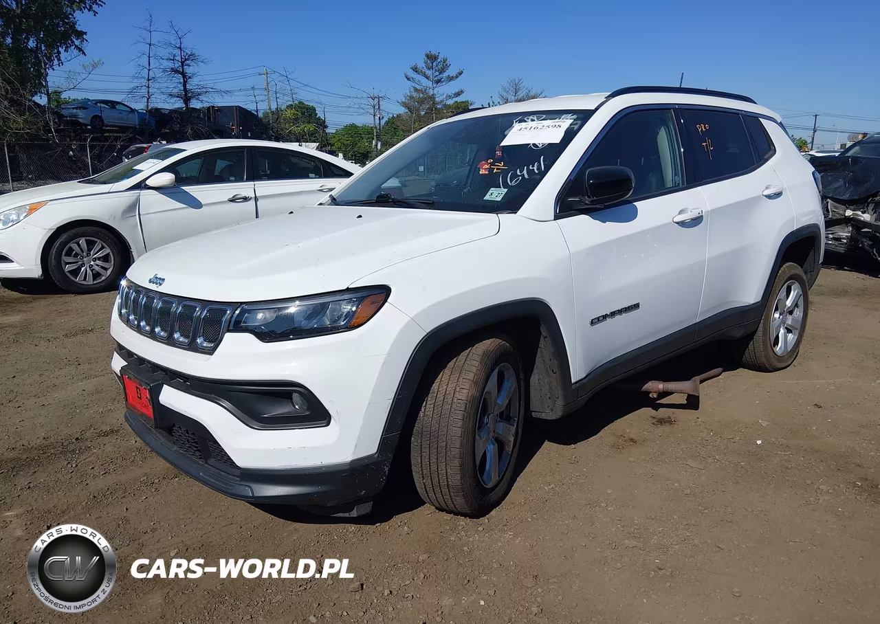 2022 Jeep Compass Latitude 4X4 VIN:3C4NJDBB3NT164541 - 2