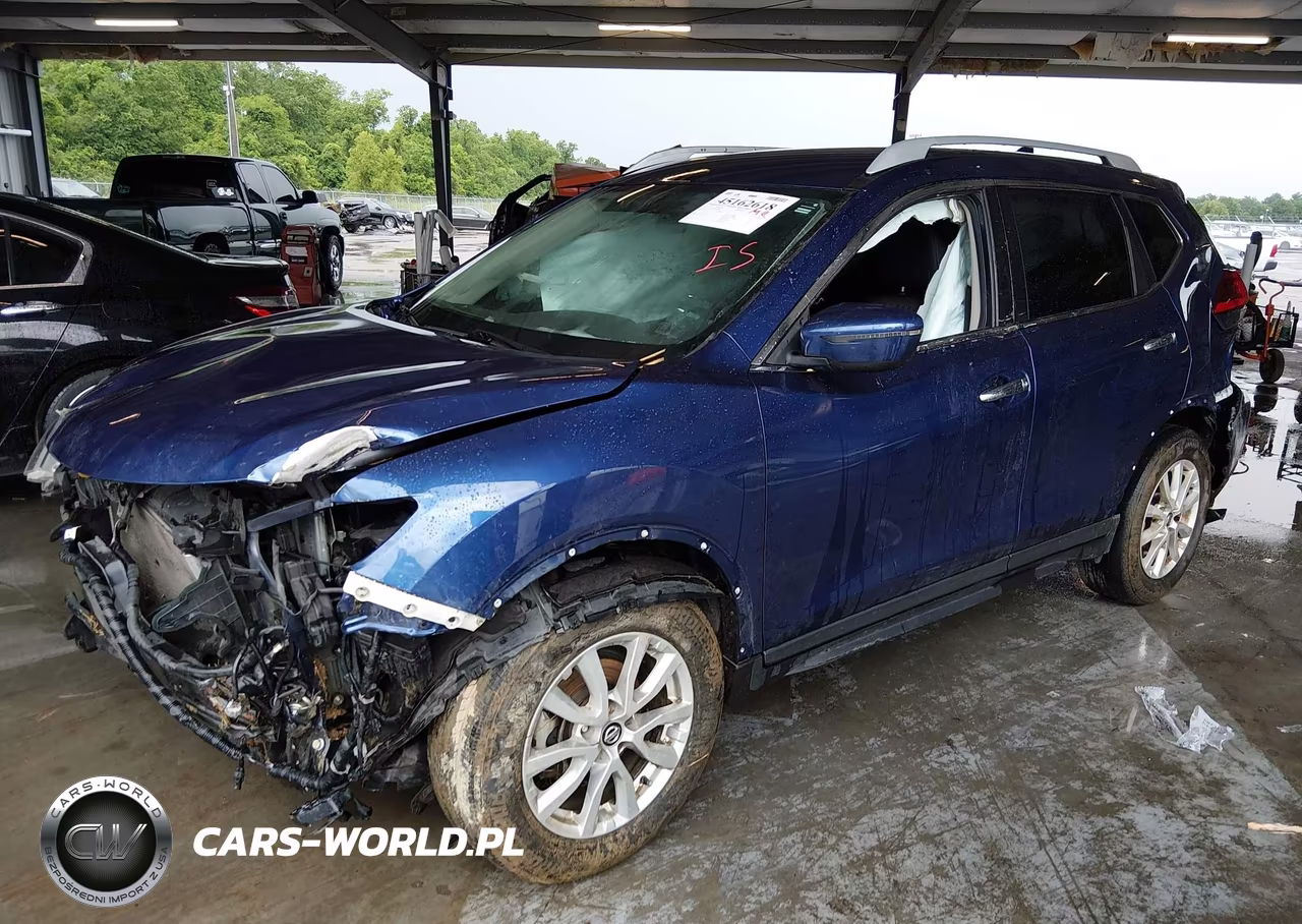 2017 Nissan Rogue Sv VIN:5N1AT2MT5HC798612 - 2