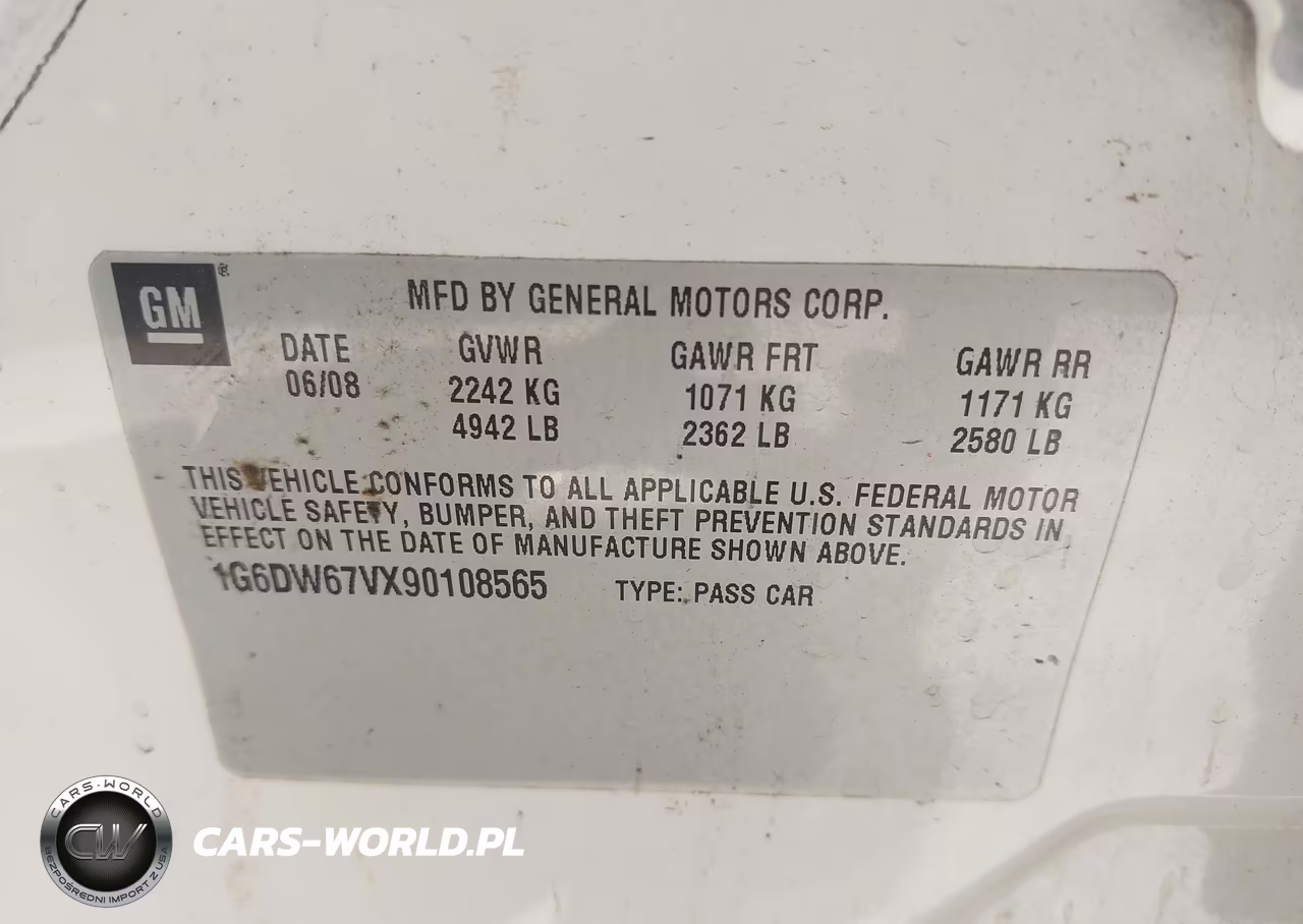 2009 Cadillac Sts V6 VIN:1G6DW67VX90108565 - 9