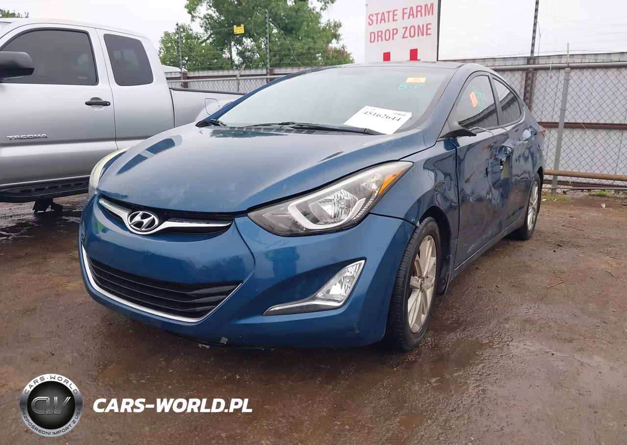 2015 Hyundai Elantra Se VIN:KMHDH4AEXFU331094 - 2