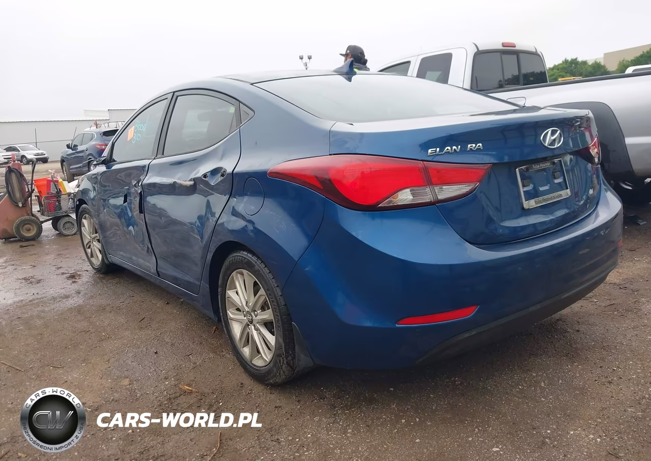 2015 Hyundai Elantra Se VIN:KMHDH4AEXFU331094 - 3