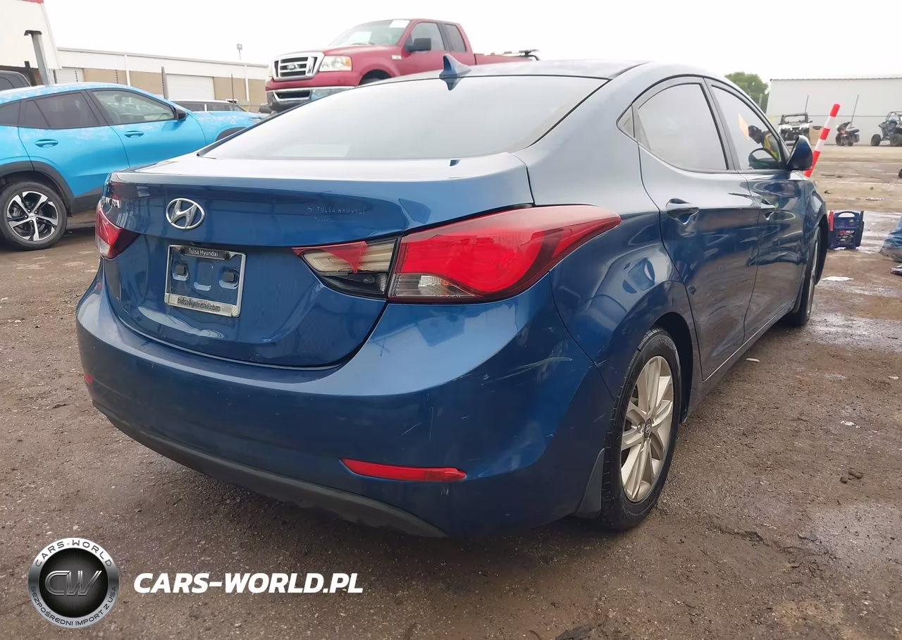 2015 Hyundai Elantra Se VIN:KMHDH4AEXFU331094 - 4