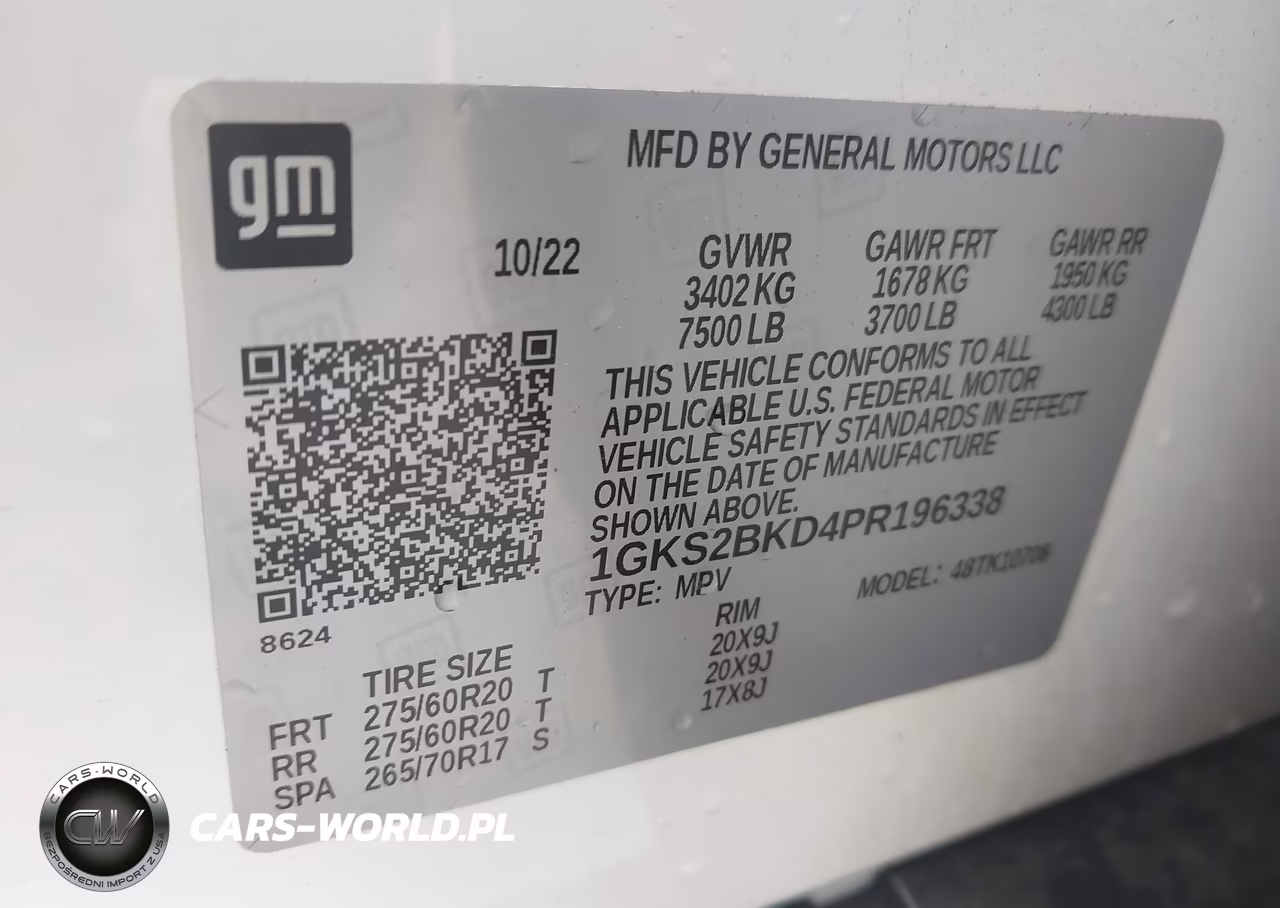 2023 GMC Yukon 4Wd Slt VIN:1GKS2BKD4PR196338 - 9