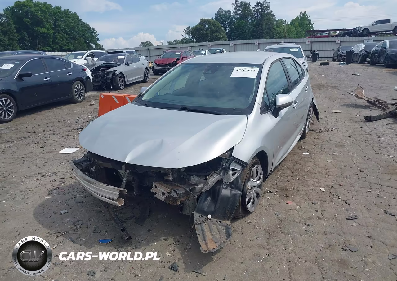 2021 Toyota Corolla Le VIN:5YFEPMAE2MP222179 - 2