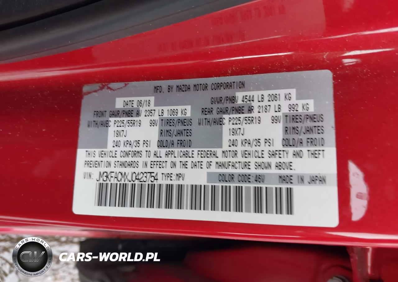2018 Mazda Cx-5 Touring VIN:JM3KFACMXJ0423754 - 9