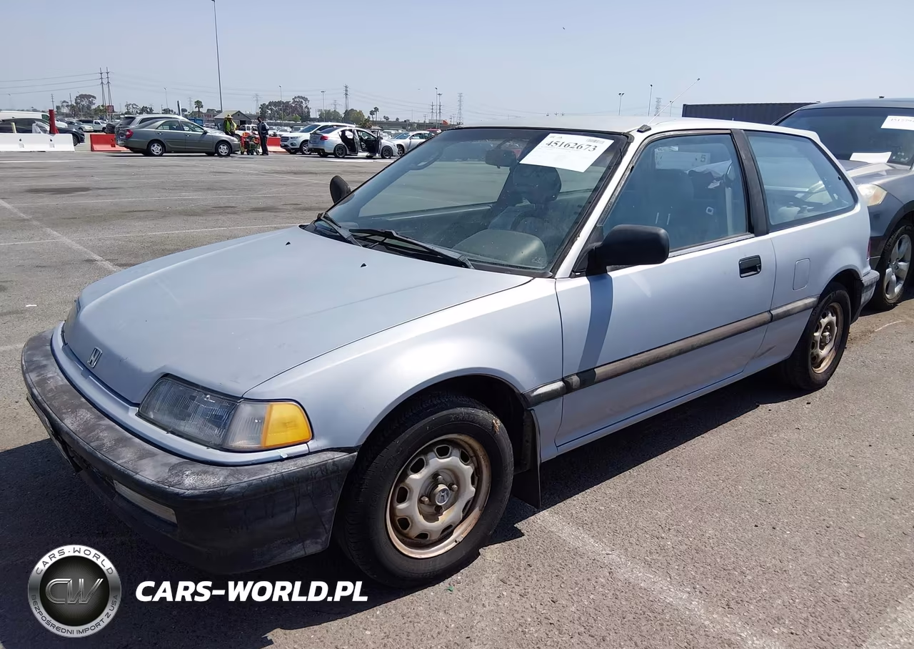 1990 Honda Civic Dx VIN:2HGED6356LH524257 - 2