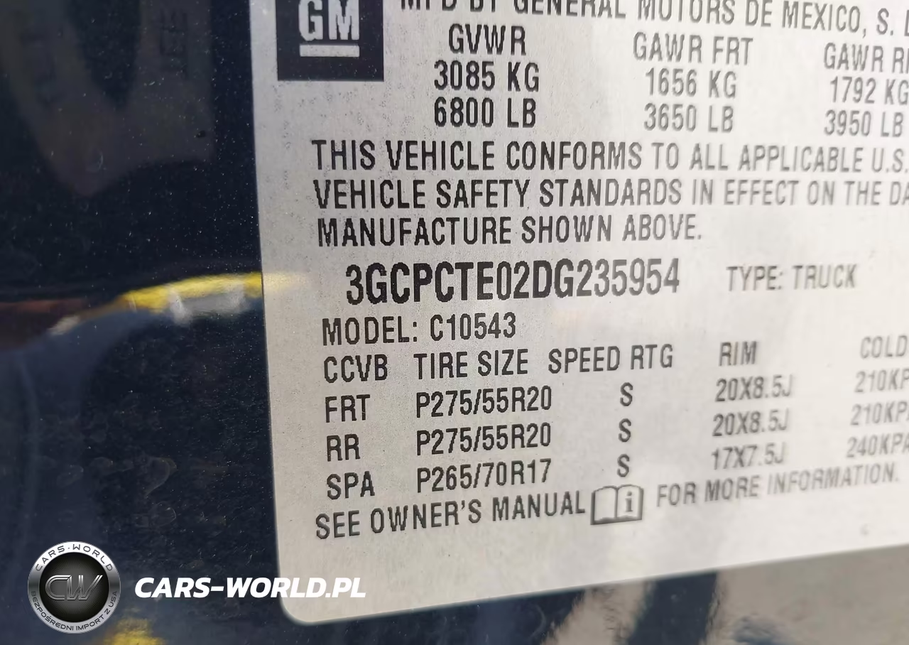 2013 Chevrolet Silverado 1500 Ltz VIN:3GCPCTE02DG235954 - 8