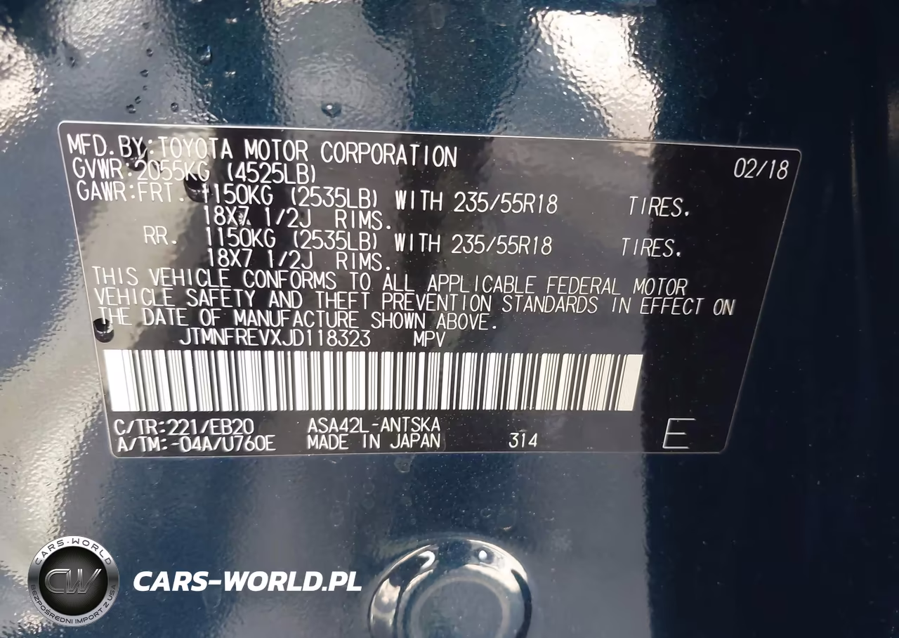 2018 Toyota Rav4 Se VIN:JTMNFREVXJD118323 - 9