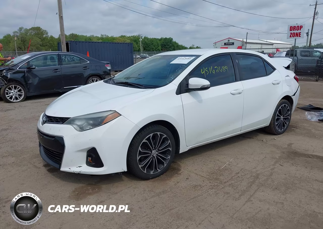 2015 Toyota Corolla S Plus VIN:2T1BURHE3FC339187 - 2