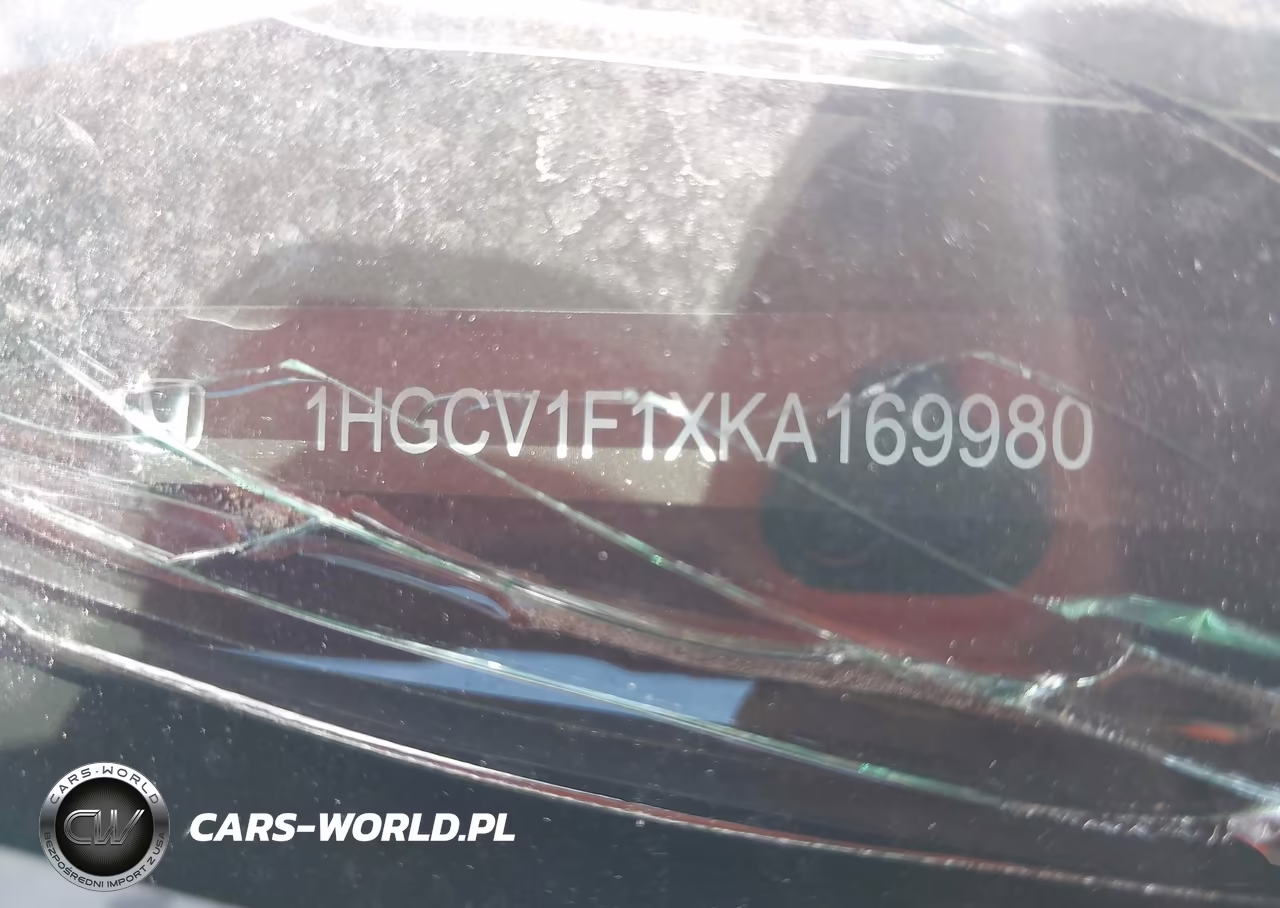 2019 Honda Accord Lx VIN:1HGCV1F1XKA169980 - 9
