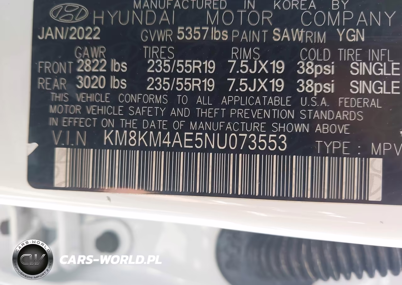 2022 Hyundai Ioniq 5 Se VIN:KM8KM4AE5NU073553 - 9
