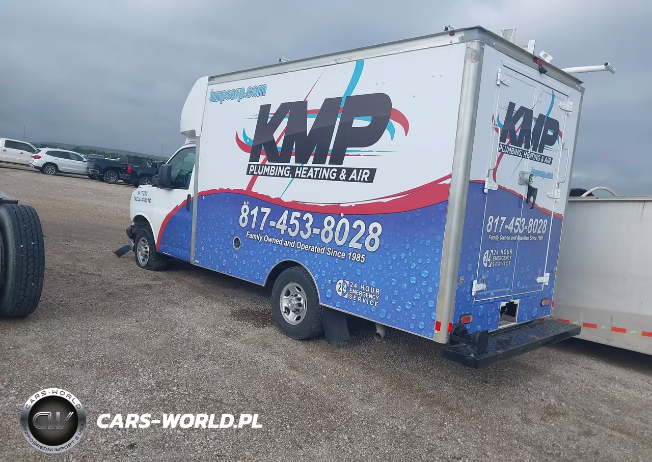 2022 Chevrolet Express Cutaway Work Van VIN:1GB0GRF76N1202156 - 3