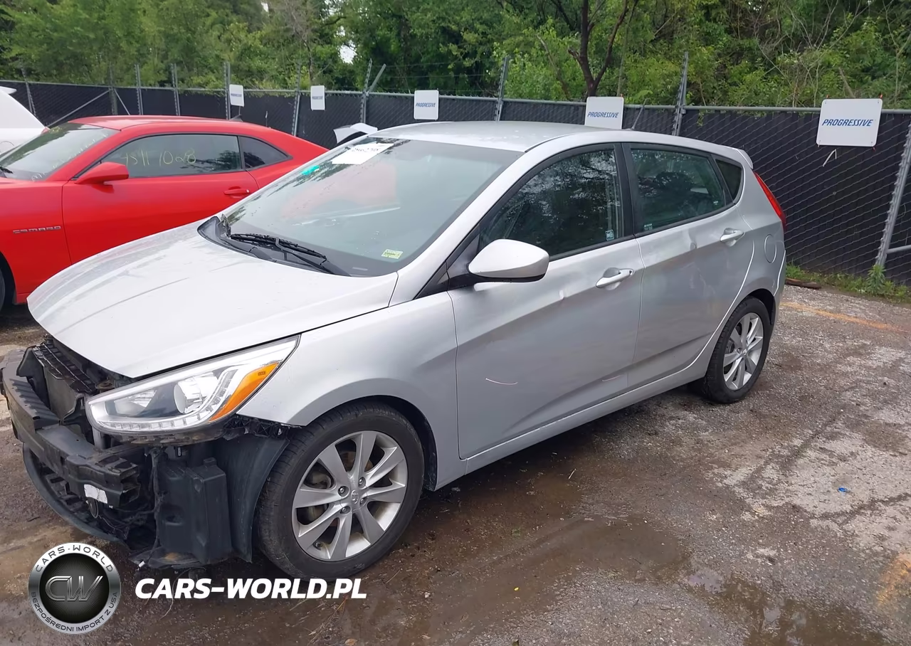 2014 Hyundai Accent Se VIN:KMHCU5AE3EU173970 - 2